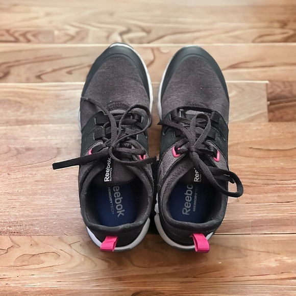 Reebok Women’s Sublite 2.0 Running Memory Foam Sneakers Size 6.5 US Black & Pink - Picture 7 of 12